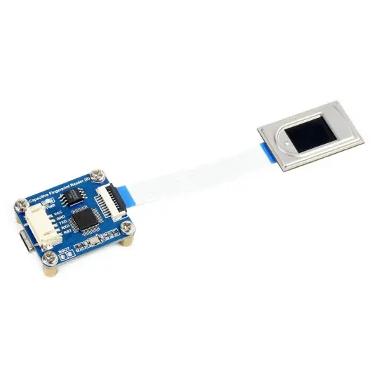 Kapacitní čtečka otisků prstů (B) - UART / USB - Waveshare 20679 Objednat Nyní