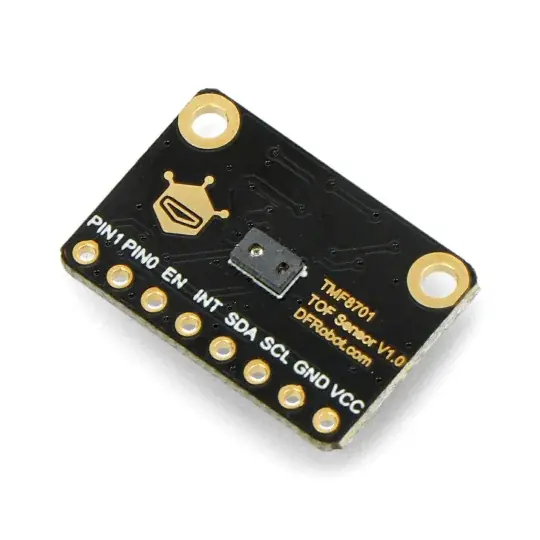 Fermion - ToF snímač vzdálenosti TMF8701- 0,6m - I2C - DFRobot SEN0429 Top Prodej