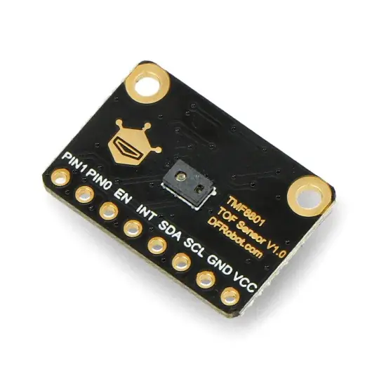 Fermion - ToF snímač vzdálenosti TMF8801- 2,5m - I2C - DFRobot SEN0430 Zlevněný