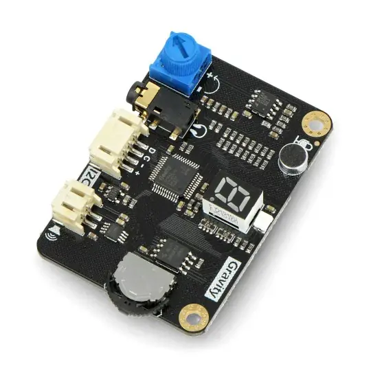 Výprodej Gravity - I2C modul pro záznam a přehrávání hlasu - DFRobot DFR0699