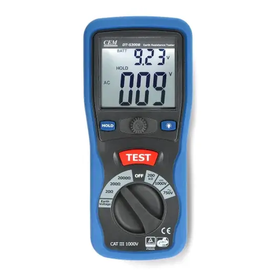 Měřič zemního odporu CEM DT-5300B Dokud Zásoby Vydrží
