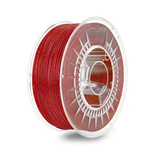Nejlepší Volba Filament Devil Design PLA 1,75 mm 1 kg – Galaxy Red