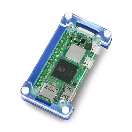 Vrácení Zdarma Pibow Zero 2 W - pouzdro pro Raspberry Pi Zero 2 W - fialové - PiMoroni PIM595