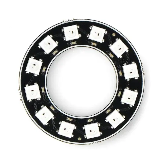 RGB LED prsten WS2812-12 - 47 mm - DFRobot DFR0888-12 Jen Po Omezenou Doba