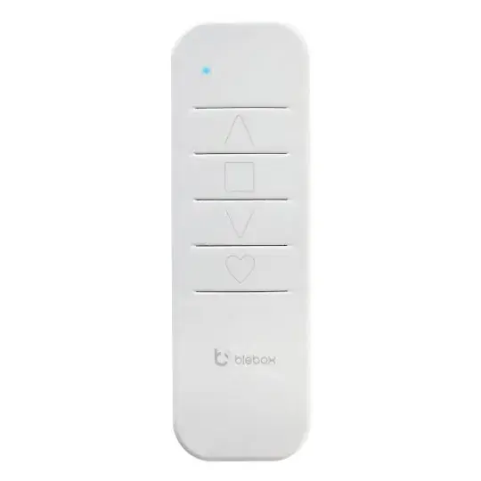 Akční Cena BleBox simpleRemote - dálkové ovládání pro uWiFi ovladače - bílá