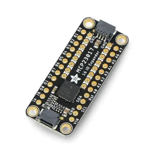 Rychlé Dodání Modul MCP23017 - GPIO pin expander - 16kanálový I2C - STEMMA QT / Qwiic - Adafruit 5346