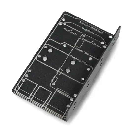 Odeslání Ihned Raspberry Pi držák na DIN lištu - montážní podložka na DIN lištu - pro Arduino, Raspberry Pi - Uctronics U6179