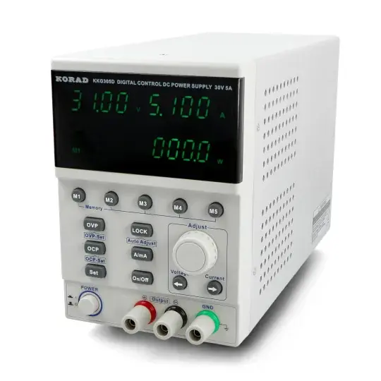 Laboratorní zdroj Korad KKG305D 0-30V 0-5A Expresní Doručení