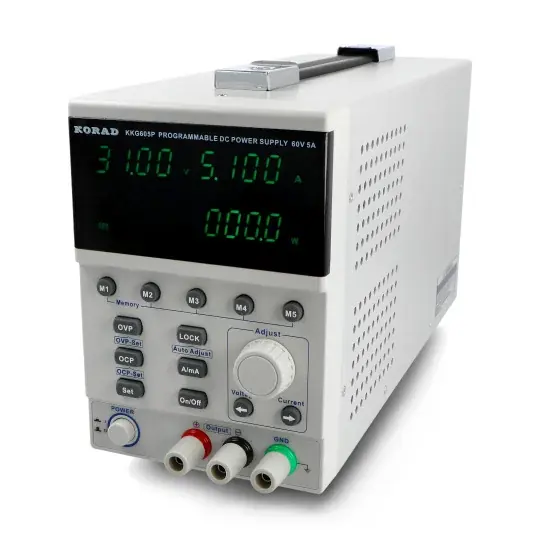 Laboratorní zdroj Korad KKG605P 0-60V 0-5A USB RS232 RS485 Přímo Od Výrobce