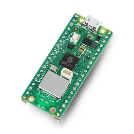 Kup Teď Raspberry Pi Pico WH - RP2040 ARM Cortex M0 + CYW43439 - WiFi - s konektory