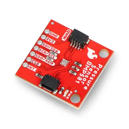Senzor tlaku vzduchu - barometr - 30-125kPa - BMP581 - Qwiic - SparkFun SEN-20170 Oblíbený