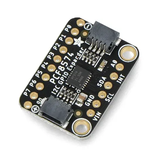 PCF8574 - expandér GPIO pinů - I2C - STEMMA QT / Qwiic - Adafruit 5545 Víkendová Akce