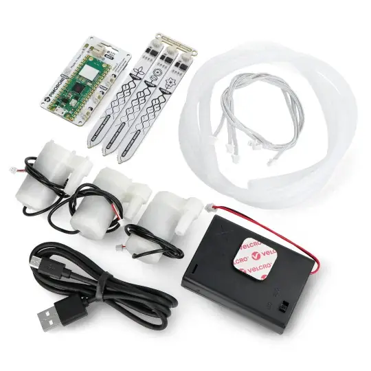 Nakupujte Hned Enviro Grow s Raspberry Pi Pico W - systém zavlažování rostlin + příslušenství - Pimoroni PIM637