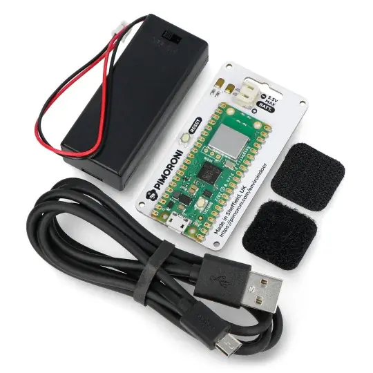 Ihned K Objednání Enviro Indoor s Raspberry Pi Pico W - modul se senzorem BME688 a BH1745 + příslušenství - Pimoroni PIM638