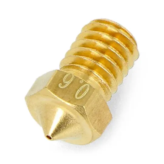 0,6mm tryska E3D - 1,75mm filament - mosaz Jen Po Omezenou Doba