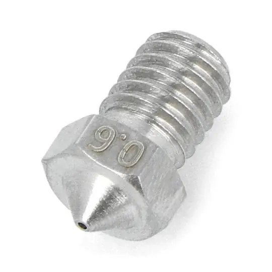 Tryska 0,6 mm E3D - vlákno 1,75 mm - ocel Nejlepší Cena