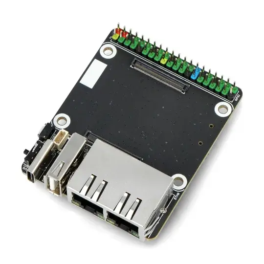 Sleva Duální Gigabit Ethernet rozšíření pro Raspberry Pi CM4 - Waveshare 22360