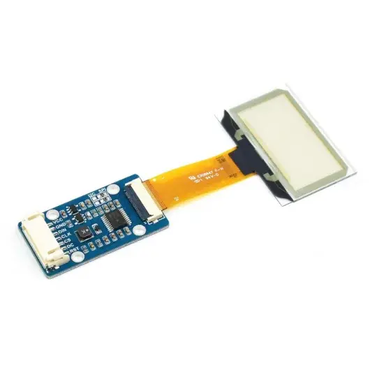 1,51 '' 128x64px SPI / I2C transparentní OLED displej – Waveshare 22545 Rychlé Dodání