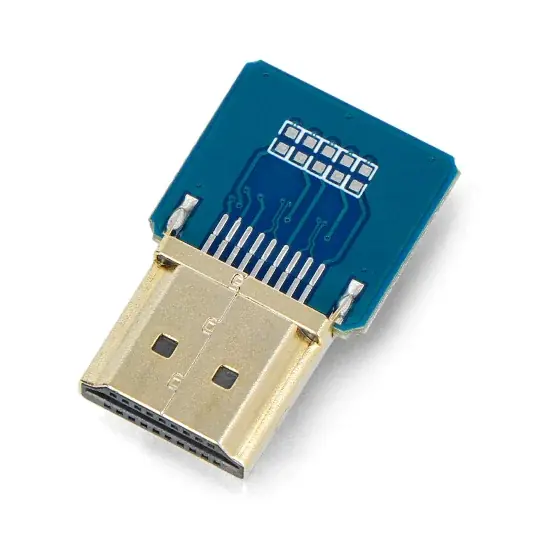 DIY adaptér HDMI - rovný - Waveshare 14474 Přímo Od Výrobce