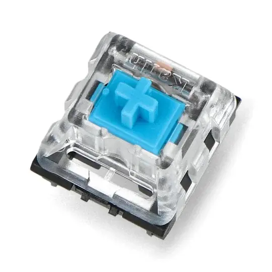 Mechanické klíčové spínače Kailh - Clicky - malé mechanické tlačítko - modré - 1ks. - Adafruit 5123 Koupit Online