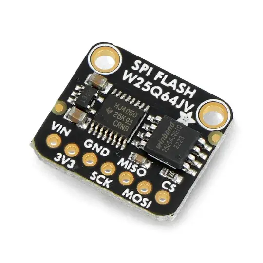 Časově Omezené SPI FLASH Breakout - modul s Flash pamětí W25Q64 - 64 Mb / 8 MB - Adafruit 5636
