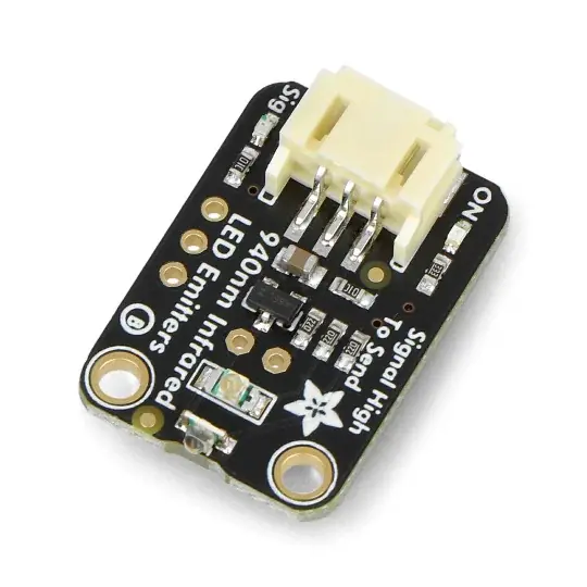Vysoce výkonný infračervený LED zářič - modul s IR zářičem - STEMMA JST PH 2 mm - Adafruit 5639 Koupit Online