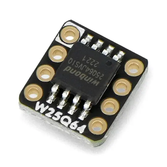 Nejprodávanější Modul s flash pamětí - QSPI DIP - W25Q64JVSSIQ - 64 Mb / 8 MB - Adafruit 5633