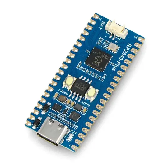 RP2040-Plus - deska s mikrokontrolérem RP2040 a další 16MB Flash pamětí - Waveshare 23503 Must-Have