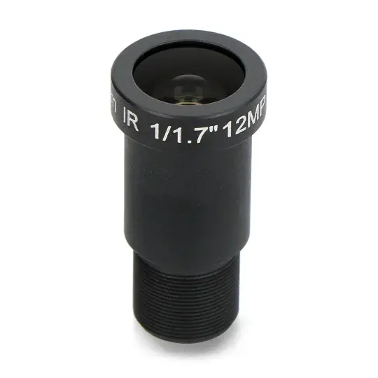 Objektiv GJ-3990-7257 M12 8mm 12Mpx - pro fotoaparát Raspberry Pi Dokud Zásoby Vydrží