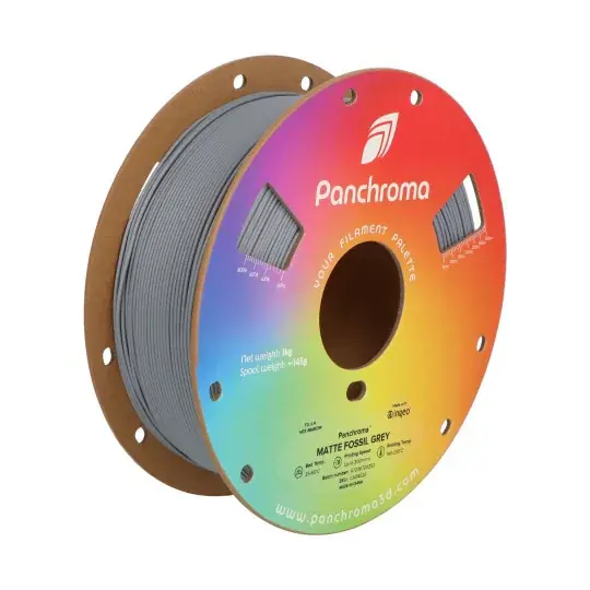 Filament Polymaker Panchroma PLA 1,75 mm, 1 kg - Fosilně šedý Výhodná Nabídka
