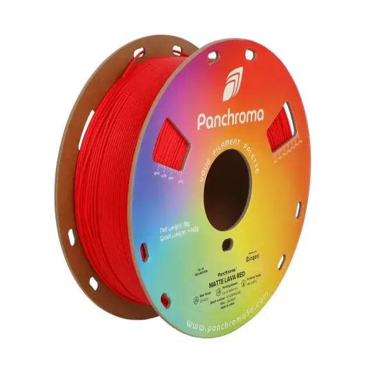 Filament Polymaker Panchroma PLA 1,75 mm, 1 kg - lávově červená Nejlepší Cena