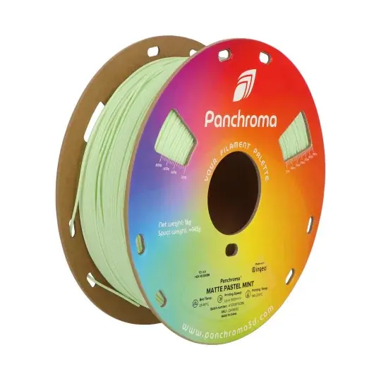 Filament Polymaker Panchroma PLA 1,75 mm, 1 kg - mátově modrá Vysoce Kvalitní