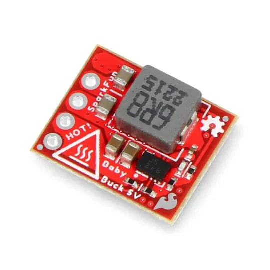 SparkFun BabyBuck Regulator Breakout - step-down měnič 5V 3A - AP63357 - SparkFun COM-21256 Top Prodej