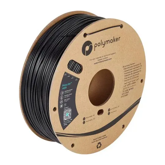 Polymaker PolyLite ASA filament 1,75mm 1kg - Černá Cenová Bomba