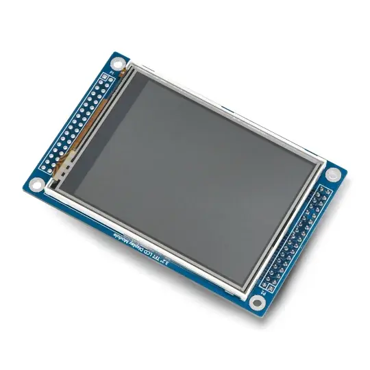 LCD odporový dotykový displej 3,2'' 320x240px - 262K - Waveshare 16498 Přímo Od Výrobce
