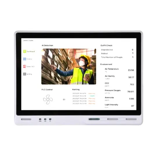 reTerminal DM – HMI zařízení s Raspberry Pi CM4 a 10,1" dotykovou obrazovkou – SeeedStudio 114070201 Nejprodávanější