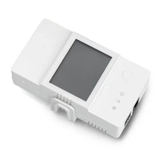 Sonoff TH Elite - WiFi vysílač s funkcí měření vlhkosti a teploty - 20A - bílá Vysoce Kvalitní