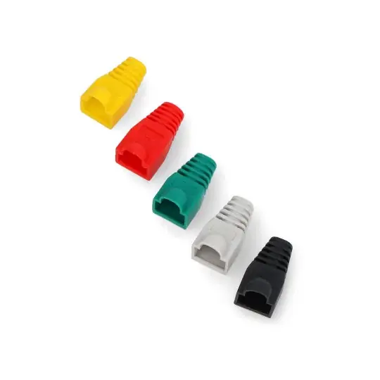 Horká Nabídka Sada barevných krytek pro zástrčky RJ45 - 50 ks.