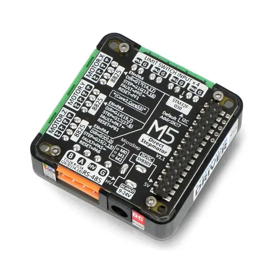 Vrácení Zdarma Modul ovladače krokového motoru 13.2 - HR8825 - ovladač krokového motoru - pro vývojové moduly M5Stack Core - M5Stack M039-V11