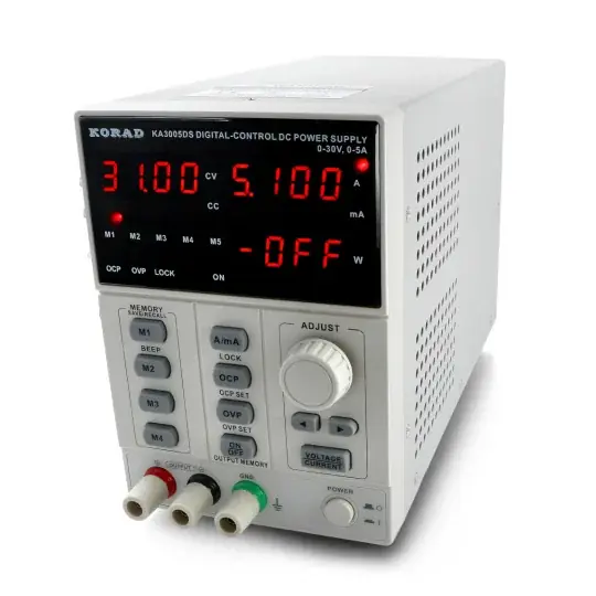 Laboratorní zdroj Korad KA3005DS 0-30V 5A Nejlepší Volba