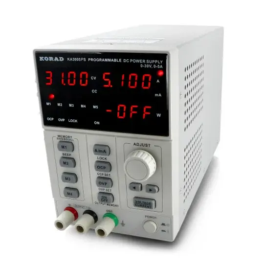 Laboratorní zdroj Korad KA3005PS 0-30V 5A Omezená Nabídka