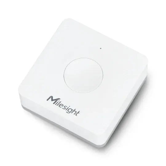 IP30 LoRaWAN Smart Touch nástěnný vypínač – bílý – Verze scény – Milesight WS101-868M Značkový