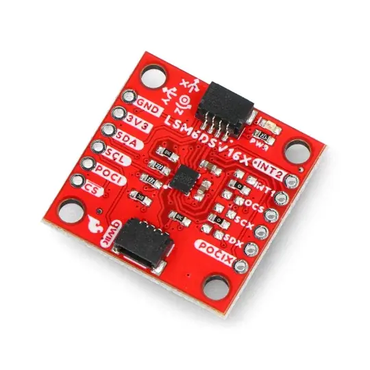 SparkFun 6DoF IMU Breakout - LSM6DSV16X - 3osý akcelerometr a gyroskop - Qwiic - SparkFun SEN-21325 Levný