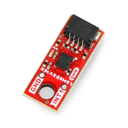Přímo Od Výrobce SparkFun Micro 6DoF IMU Breakout - LSM6DSV16X - 3osý akcelerometr a gyroskop - Qwiic - SparkFun SEN-21336