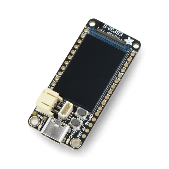Feather ESP32-S2 s TFT displejem - WiFi modul, GPIO - 4 MB Flash, 2 MB PSRAM - Adafruit 5300 Cenový Hit