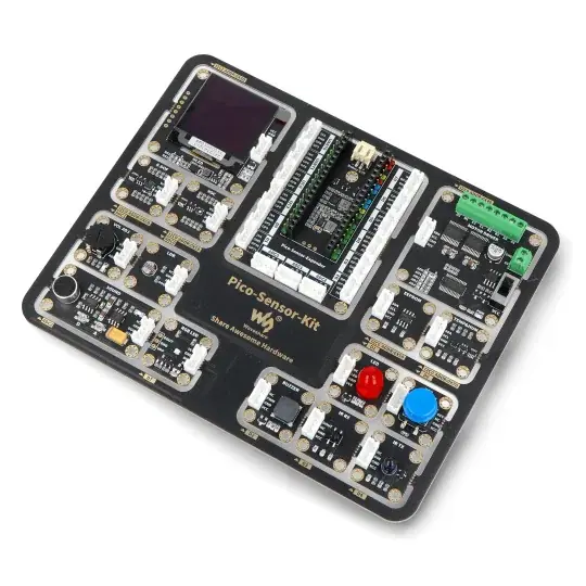 Tovární Cena Entry-Level Sensor Kit - základní sada snímačů pro Raspberry Pi Pico - Waveshare 24004