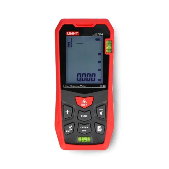 Kup Teď Měřič vzdálenosti - laserový dálkoměr - UNI-T LM70A