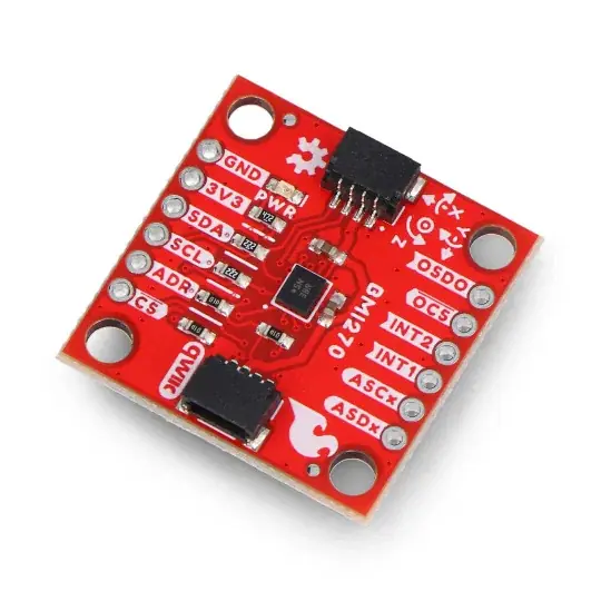 Přímo Od Výrobce SparkFun 6DoF IMU Breakout - BMI270 - 3osý akcelerometr a gyroskop - Qwiic - SparkFun SEN-22397