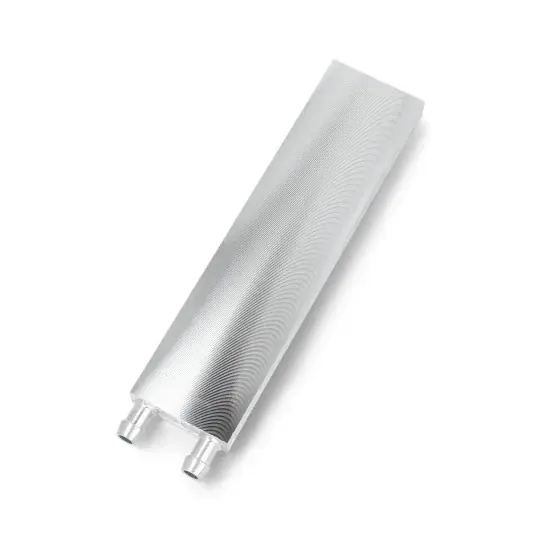 Chladící vodní blok 40x160mm - hliníkový chladič pro Peltierovy články Nízká Cena