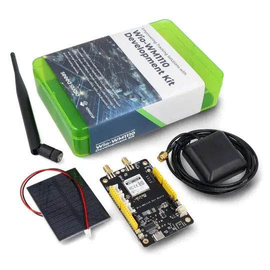Koupit Online Wio-WM1110 Dev Kit - Semtech LR1110 a Nordic nRF52840 - vývojová deska - Seeedstudio 114993082